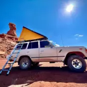 1985 Toyota Land Cruiser White FJ60