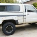 1985 Toyota Truck 4 Wheel Drive with Straight Front Axle 22R engine stick shift.