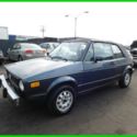 1985 Volkswagen Cabriolet Used 1.8L I4 8V Manual NO RESERVE