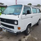 1985 Volkswagen Vanagon, 1 owner vehicle VW bus Southern California Estate Sale