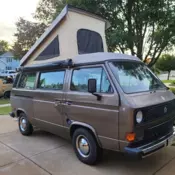 1985 Volkswagen Vanagon Brown KOMBI