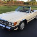 1986 560 SL Light Ivory 2 Tops Factory Jump Seat 96k Original Miles