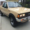 1986 720 NISSAN PICKUP 4X4 OFF ROAD KING CAB DIAMOND 70000 MI 1 OWN DATSUN  WOW