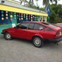 1986 alfa romeo gtv-6 red on tan