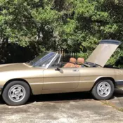 1986 Alfa Romeo Spider Brown 2000 SPIDER
