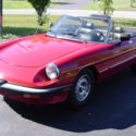 1986 ALFA ROMEO SPIDER GRADUATE 31K MILES!  5 SPEED CONVERTIBLE COUPE SPORTS CAR