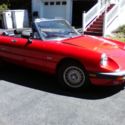 1986 Alfa Romeo Spider Graduate Pinnafarina       Super Solid Original car