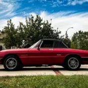 1986 Alfa Romeo Spider Red 2000 SPIDER