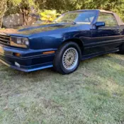 1986 ASC Mclaren Convertible, Super Low Miles