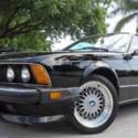 1986 BMW 6 Series 633CSi 2dr 635CSi Coupe 137213 Miles Black Coupe 3.4L I6 Autom