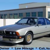 1986 BMW 6-Series Brown RWD Automatic CSI AUTOMATIC