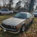 1986 BMW 635csi manual
