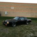 1986 Buick Grand National with t-tops