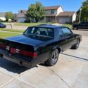 1986 Buick Regal Coupe Black RWD Automatic Grand National