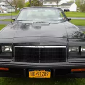 1986 buick regal grand national T- type