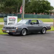 1986 Buick Regal T-Type T-Type Turbo V6 One of 1,921 Gray