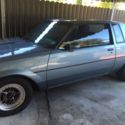 1986 Buick Ttype rare light blue