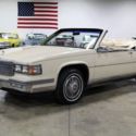 1986 Cadillac DeVille  38854 Miles Cotillion White Convertible 4.1L V8 Automatic