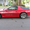 1986 camaro iroc z/28 one owner red with red t-tops runs great auto