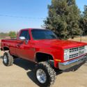 1986 Chevrolet C10/K10 lifted Custom Weld wheels
