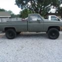 1986 Chevrolet Chevy D30 1 Ton 4x4 Diesel Military Silverado Truck 72K Miles