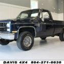 1986 CHEVROLET C/K 10 Custom Deluxe CK10 4X4 Regular Cab Long Bed 51683 Miles Bl