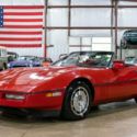 1986 Chevrolet Corvette  66035 Miles Bright Red Convertible 5.7L V8 Automatic