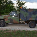 1986 Chevrolet CUCV M1031 4x4 military 5/4 ton K30 Diesel Miles are actual