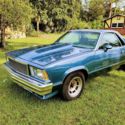 1986 Chevrolet El Camino Pickup Blue RWD Automatic base