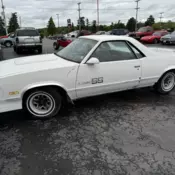 1986 Chevrolet El Camino Pickup White