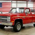1986 Chevrolet K-10  4130 Miles Apple Red Pickup Truck 5.0L V8 4-Speed Automatic