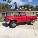 1986 Chevrolet K-10 Custom Deluxe SWB Truck 350 V8 AC Cruise Tilt 4WD