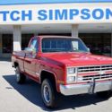 1986 CHEVROLET K-10 SILVERADO 4X4 SHORT BED VERY ORIGINAL LOW MILES