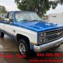 1986 Chevrolet K10 4x4  208096 Miles Blue White Pickup 305 8 Cylinder Engine 4-S