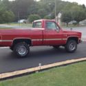 1986 Chevrolet K10 Short Bed 4x4 Pickup silverado. Low mile s
