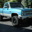1986 Chevrolet K1500 4X4 Silverado Short Bed Lifted Off Road No Rust Muscle Rare