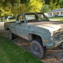 1986 Chevrolet K30 Pickup Green 4WD Automatic MILITARY POSTAL UNIT