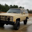 1986 Chevrolet K5 (Kuc V) Blazer w/6.2L Turbo Diesel, 4x4 Military Conversion