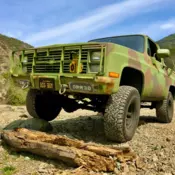 1986 Chevrolet M1009 CUCV Diesel Military Blazer