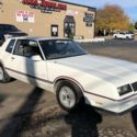 1986 Chevrolet Monte Carlo Coupe White RWD Automatic SS