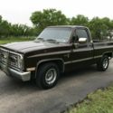 1986 Chevrolet Pickup 86 swb V8 auto ps pb ac Silverado 135002 Miles Dark Brown