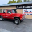 1986 Chevrolet Silverado Red 4WD Manual