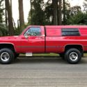 1986 CHEVY 1500 4X4 Reg CAB 2DR 454 V8 Big Block 73K ORIGINAL MILES RUST FREE