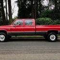 1986 CHEVY 3500 4X4 CREW CAB 4DR 3X3 FACTORY 4-SPEED 122K ORIG MILES RUST FREE
