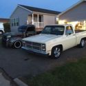 1986 Chevy C-10 Truck, Chip Foose Wheels, Channeled Frame, A/C Power Windows