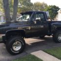 1986 Chevy K10 Silverado 4x4 stepside restored