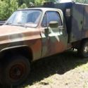 1986 Chevy utility truck 4x4 12,715 original miles