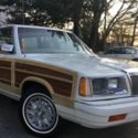 1986 CHRYSLER TOWN AND COUNTRY WOODY STATION WAGON ONLY 76,000 ORIGINAL MILES