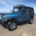 1986 CJ-7 ONLY 87K MILES 2 OWNER JEEP  AJ PAINT CODE 1 YEAR ONLY