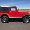 1986 CJ-7 RENEGADE WITH THE DANA 44 AND SEBRING RED FROM NORTHERN NEW MEXICO
